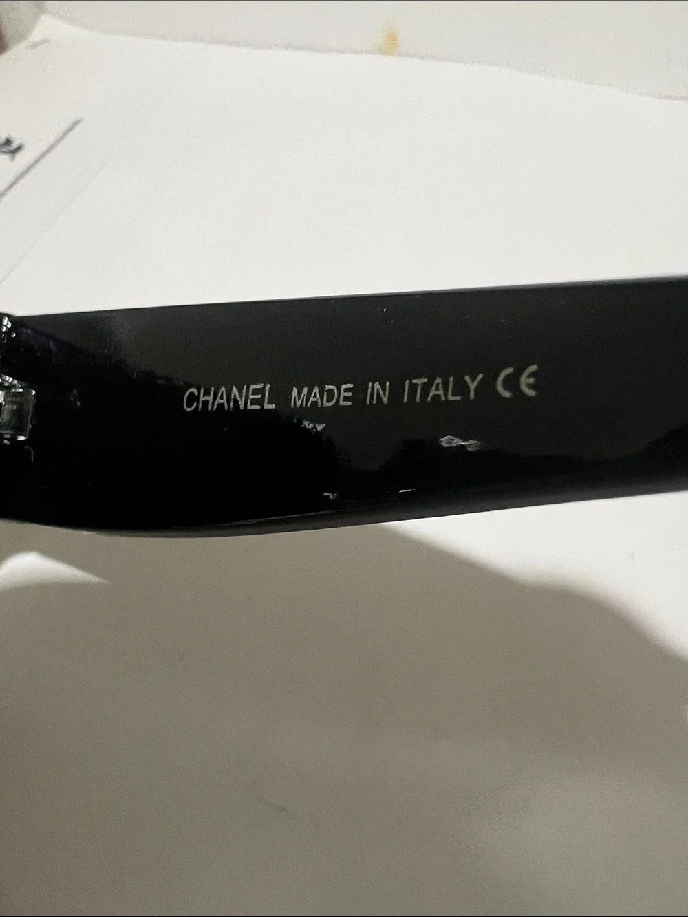 CHANEL Black Square Gradient Lens Sunglasses